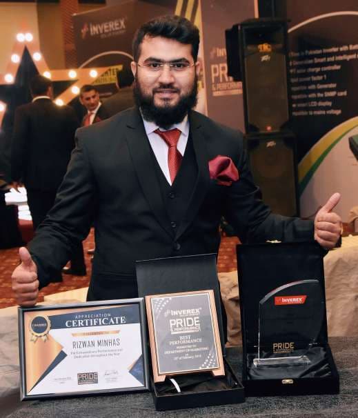 Rizwan Minhas recognition event photograph 7